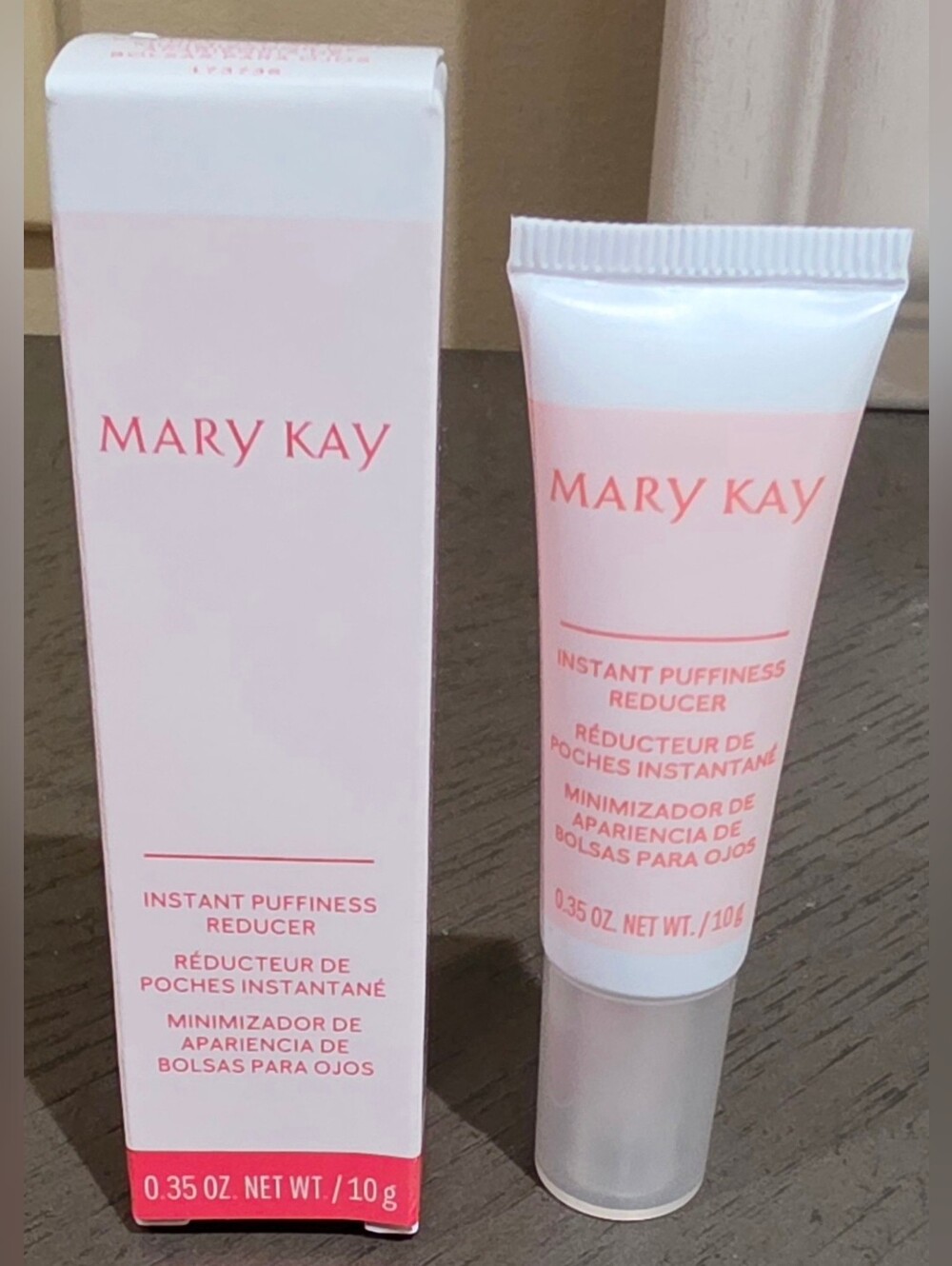 Mary Kay Instant Puffiness Reducer Eye Gel - Light Pink Packaging